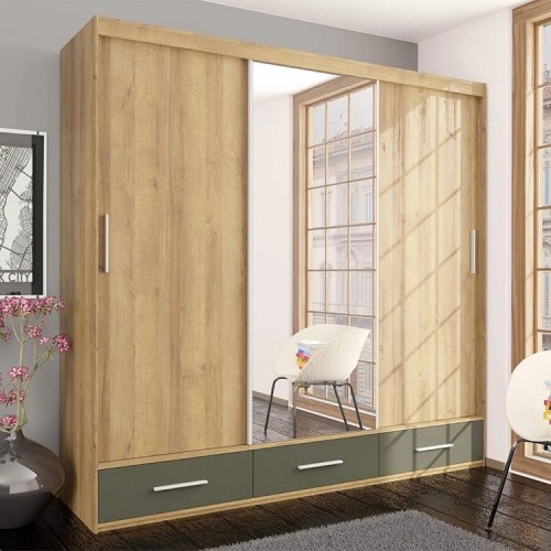 Melamin Yüzey MDF Lam Gardırop (Metrekare)